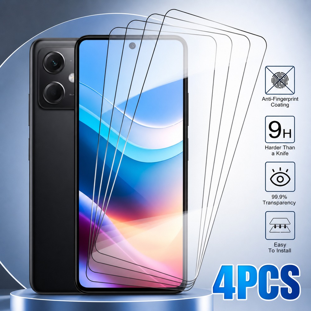 Realme C67 - 4 sztuki szkła hartowanego do Realme