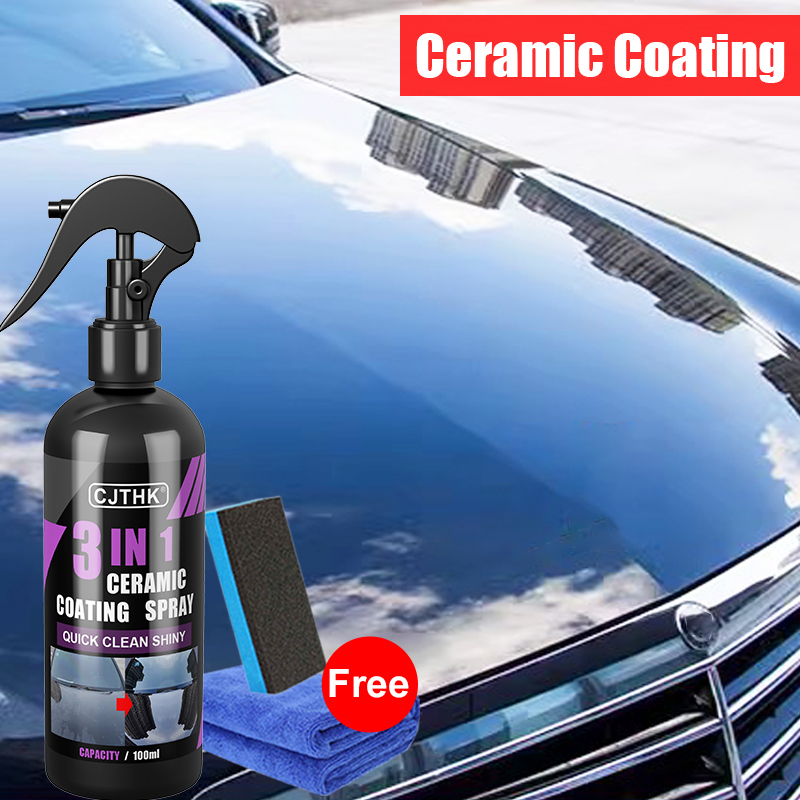 Nano Liquid Coating - 3 w 1 Samochodowa ceramiczna powłoka