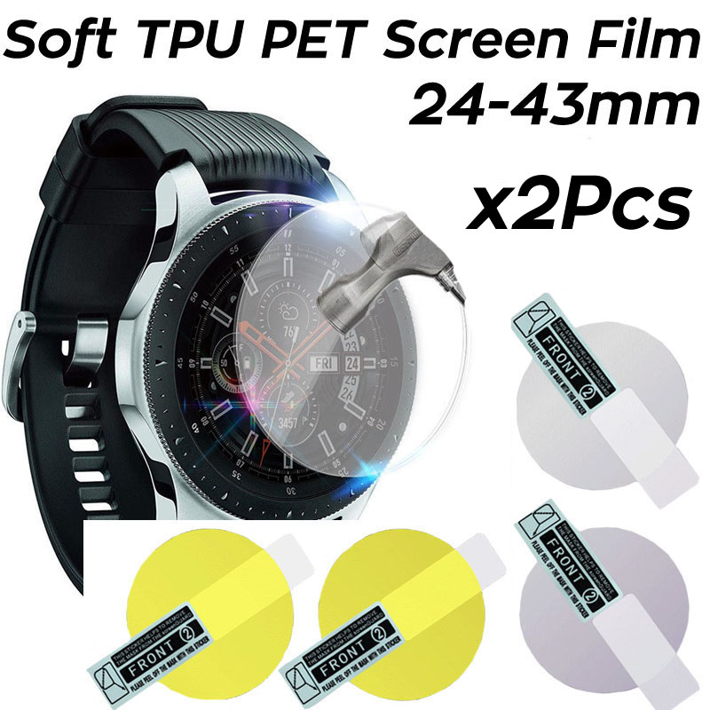 Smartwatch Screen Film - 2 SZT. Miękka Folia Hydrożelowa Ochronna