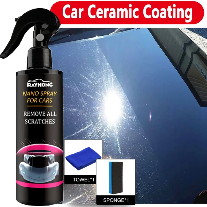 Nano Liquid Coating - Ceramiczna powłoka do lakieru samochodowego, spray