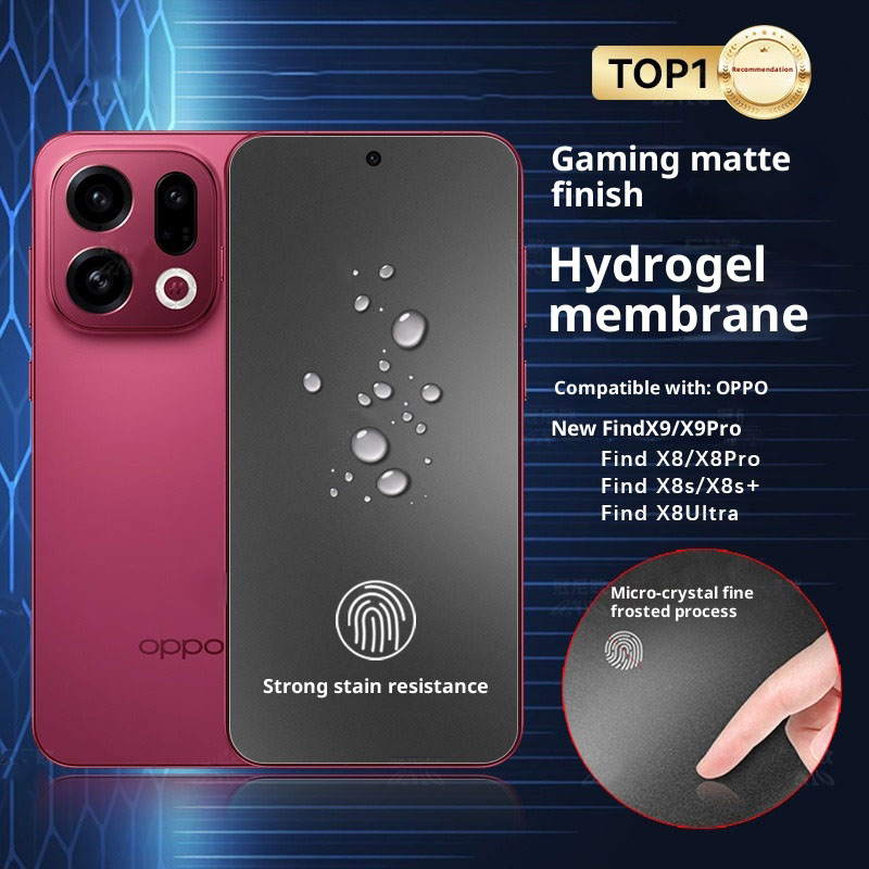 Oppo Find X8 - 3 SZTUKI Zakrzywionych Foli Hydrożelowych 3D