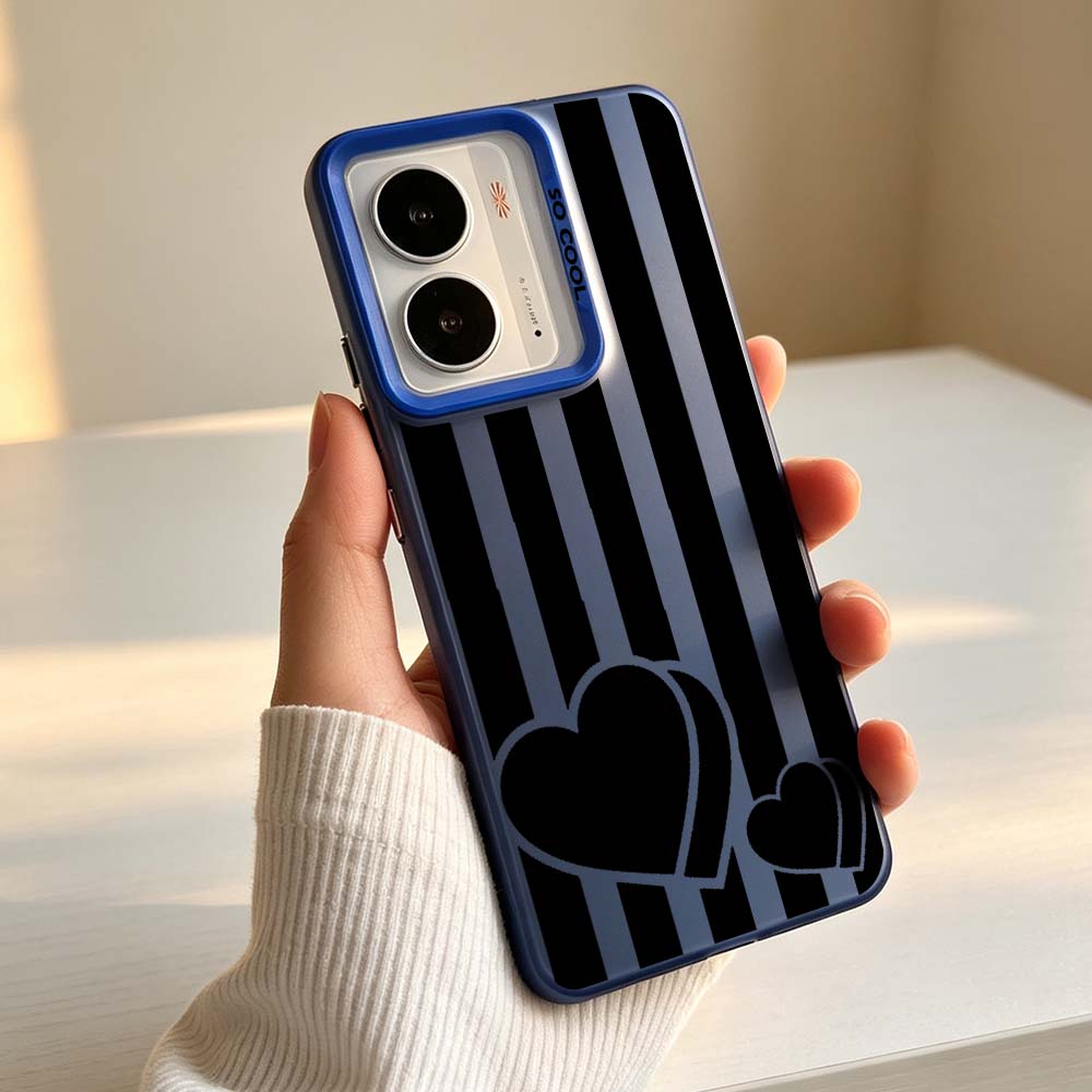 Czarny wzór w paski dla Realme – Realme C67 recenzja i cena