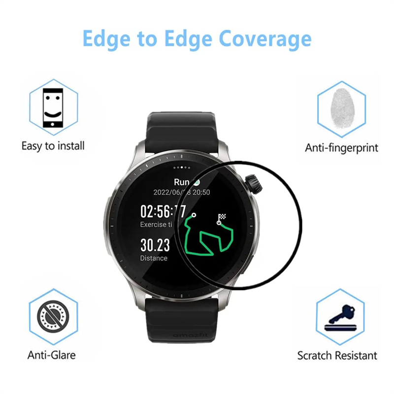 Dla Amazfit GTR 4 osłona ekran – Smartwatch Screen Film recenzja i cena
