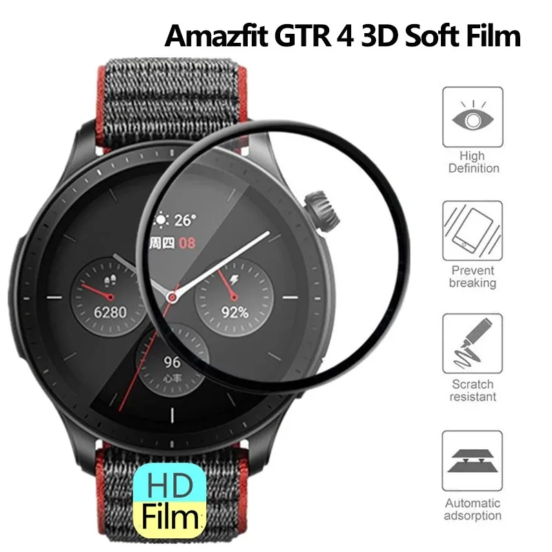 Dla Amazfit GTR 4 osłona ekran – Smartwatch Screen Film recenzja i cena